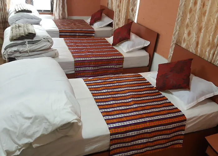 Couette-café Royal Tourist House Near Tourist Bus Station In Thamel Katmandou
